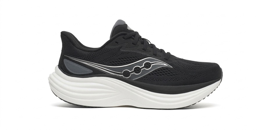 נעלי ריצה Saucony Triumph 24 Wide לגברים בצבע שחור דגם S101894-1002